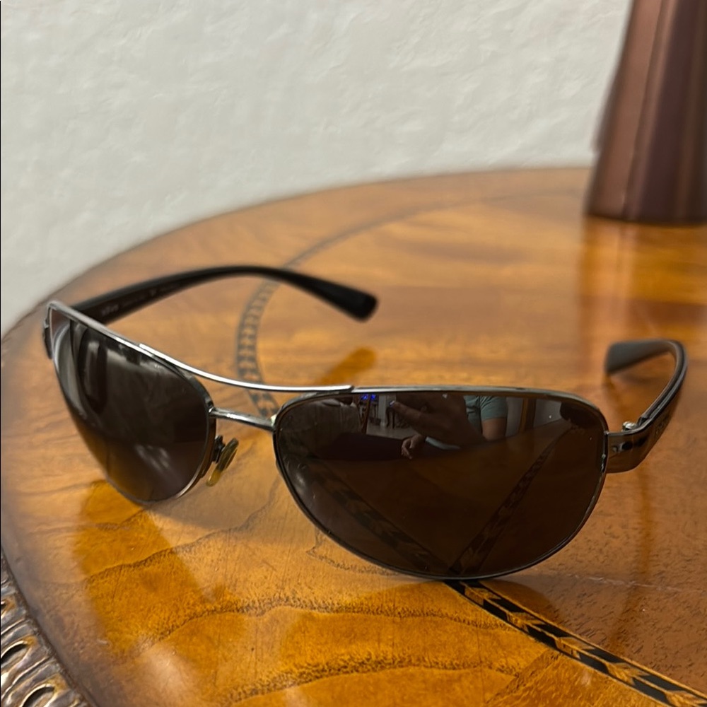 Revo Black Aviator Sunglasses